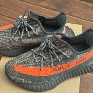 Adidas Kids Shoes - Gray and Orange